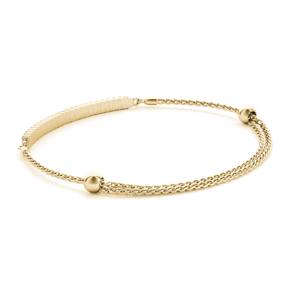 Double Row Diamond Bracelet · 0.49 ct tw