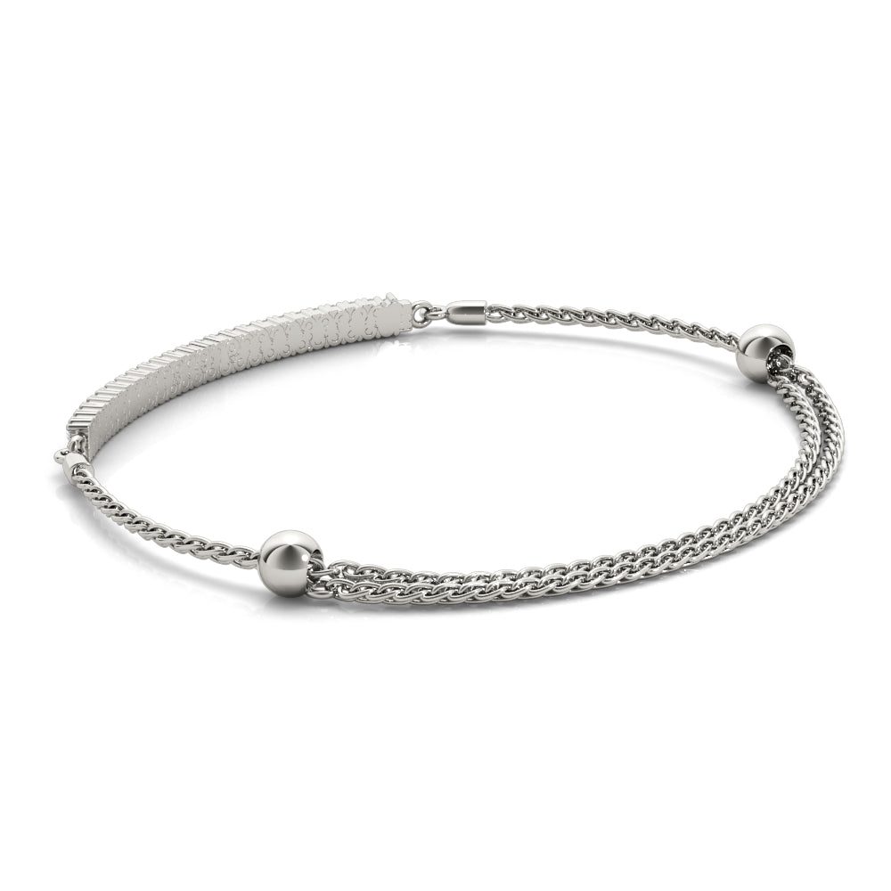 Double Row Diamond Bracelet · 0.49 ct tw