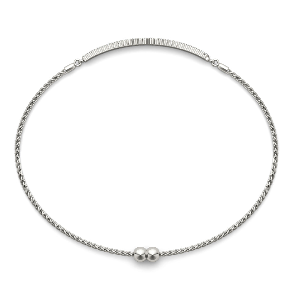 Double Row Diamond Bracelet · 0.49 ct tw