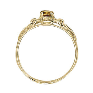 Round Gemstone Fashion Ring