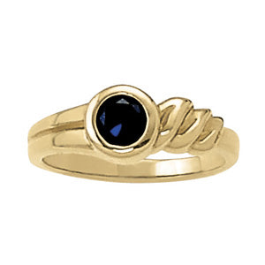 Round Gemstone Fashion Ring · 0.47 ct tw
