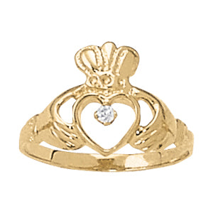 Diamond Religious Fashion Ring · 0.01 ct tw