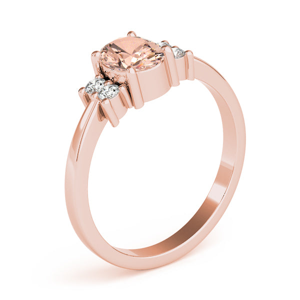 Oval Gemstone Fashion Ring · 0.12 ct tw