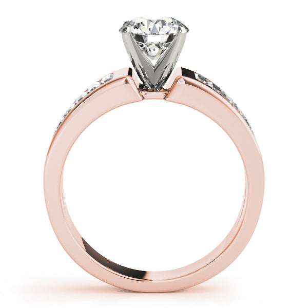 Baguette Fancy Shape Diamond Engagement Ring · 0.78 ct tw