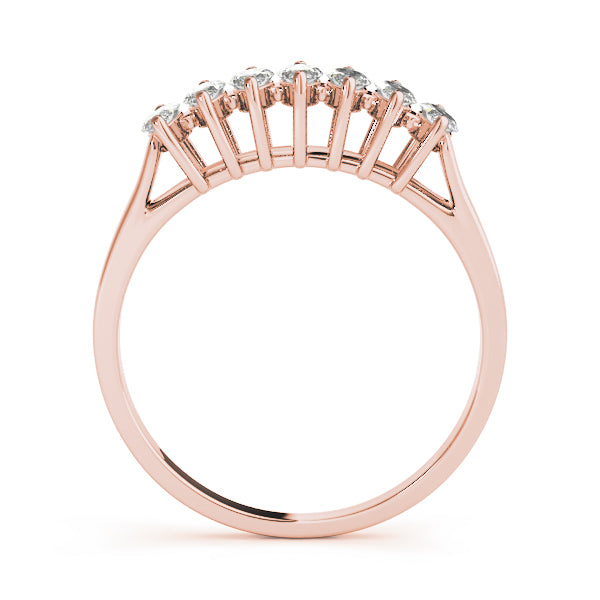 Marquise Fancy Shape Diamond Wedding Band · 0.49 ct tw