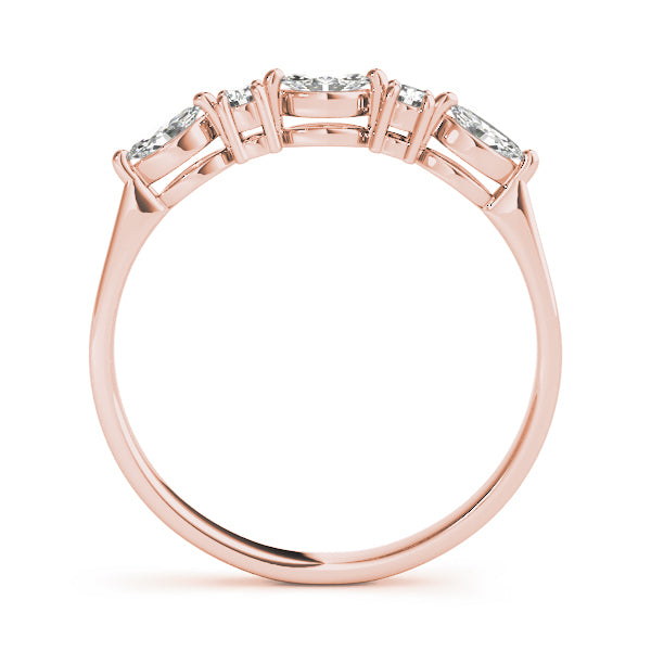 Baguette Fancy Shape Diamond Wedding Band · 0.26 ct tw