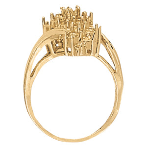 Diamond Cluster Fashion Ring · 0.95 ct tw