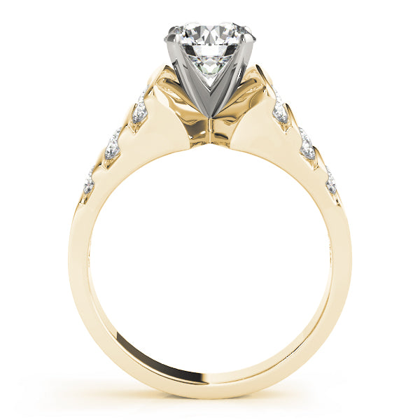 Multi-Row Diamond Engagement Ring · 0.54 ct tw