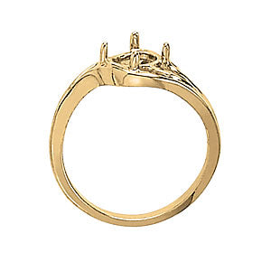 Oval Gemstone Fashion Ring
