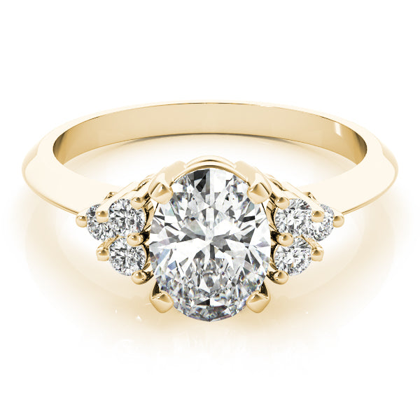 Oval Gemstone Fashion Ring · 0.18 ct tw
