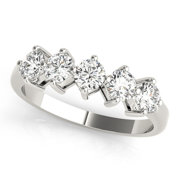 Prong Set Diamond Wedding Band · 0.75 ct tw