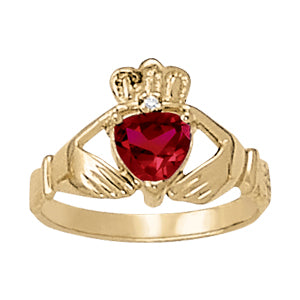 Heart Diamond Religious Fashion Ring · 0.01 ct tw