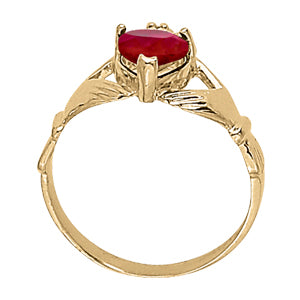 Heart Diamond Religious Fashion Ring · 0.01 ct tw
