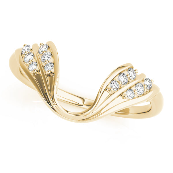 Wraps & Inserts Diamond Wedding Band · 0.12 ct tw