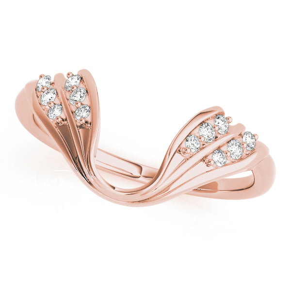 Wraps & Inserts Diamond Wedding Band · 0.12 ct tw
