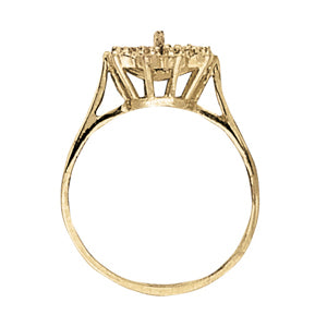 Pearl Gemstone Fashion Ring · 0.10 ct tw