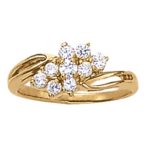 Diamond Cluster Fashion Ring · 0.41 ct tw