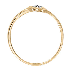 Heart Diamond Fashion Ring · 0.01 ct tw