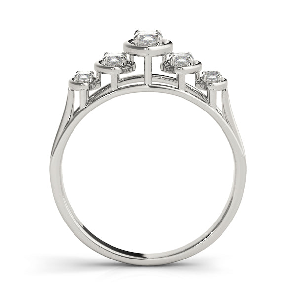 Marquise Fancy Shape Diamond Wedding Band · 0.69 ct tw