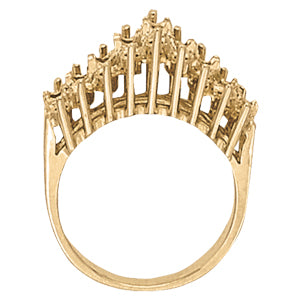 Diamond Pyramid Fashion Ring · 1.35 ct tw