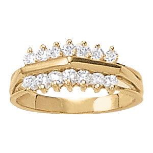 Diamond Pyramid Fashion Ring · 0.49 ct tw