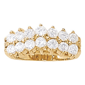 Diamond Pyramid Fashion Ring · 0.24 ct tw