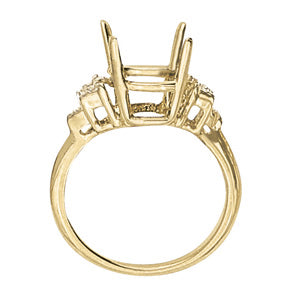 Oval Gemstone Fashion Ring · 0.04 ct tw