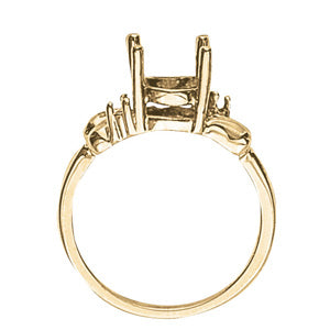 Oval Gemstone Fashion Ring · 0.05 ct tw
