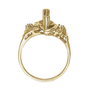 Marquise Gemstone Fashion Ring · 0.12 ct tw