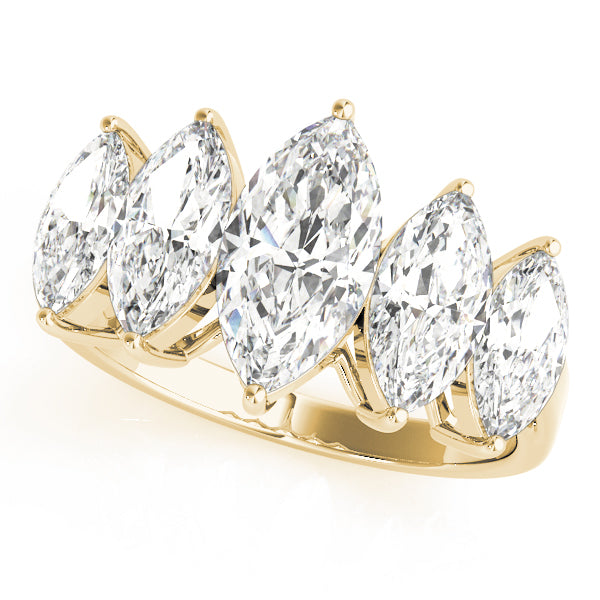 Marquise Fancy Shape Diamond Wedding Band · 2.80 ct tw