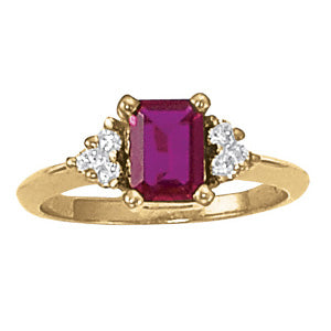 Emerald Gemstone Fashion Ring · 0.15 ct tw