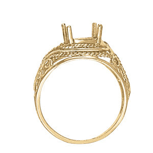 Oval Gemstone Fashion Ring