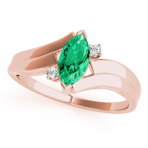Marquise Gemstone Fashion Ring · 0.02 ct tw