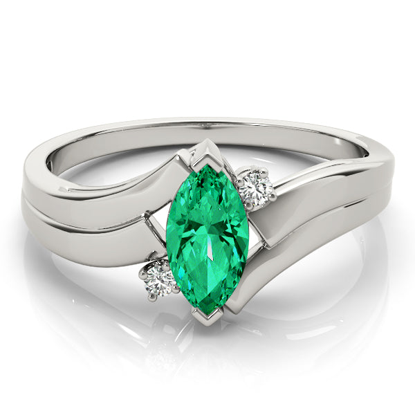 Marquise Gemstone Fashion Ring · 0.02 ct tw