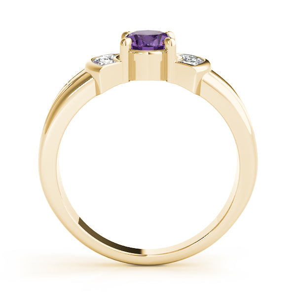 Oval Gemstone Fashion Ring · 0.18 ct tw