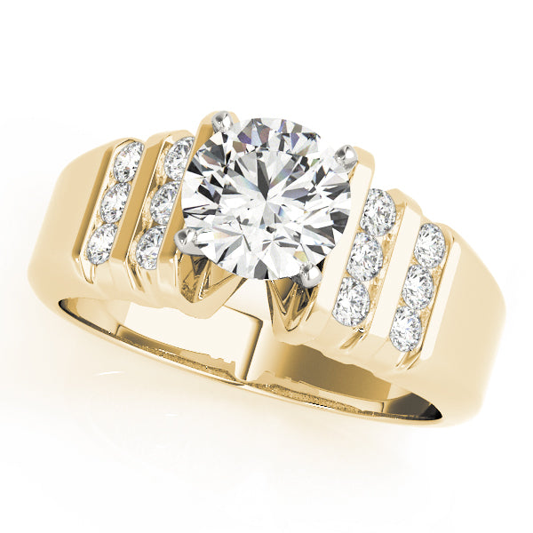 Multi-Row Diamond Engagement Ring · 0.27 ct tw