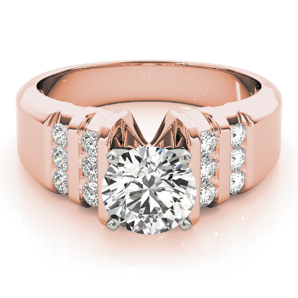 Multi-Row Diamond Engagement Ring · 0.27 ct tw