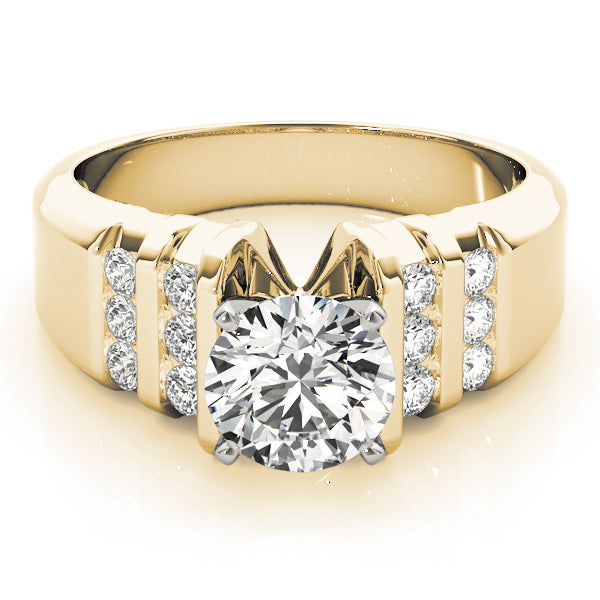 Multi-Row Diamond Engagement Ring · 0.27 ct tw