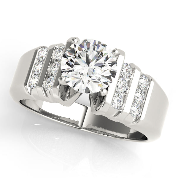 Multi-Row Diamond Engagement Ring · 0.27 ct tw