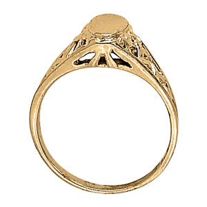 Diamond Religious Fashion Ring