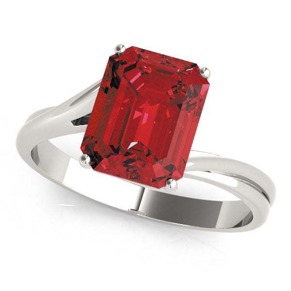 Emerald Gemstone Fashion Ring