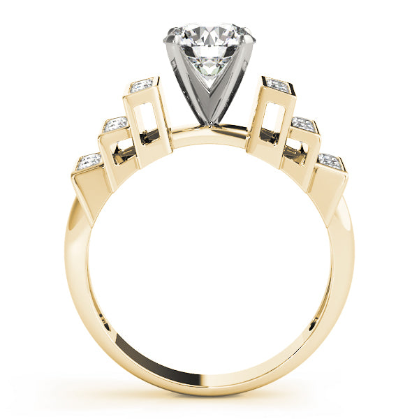 Multi-Row Diamond Engagement Ring · 0.36 ct tw