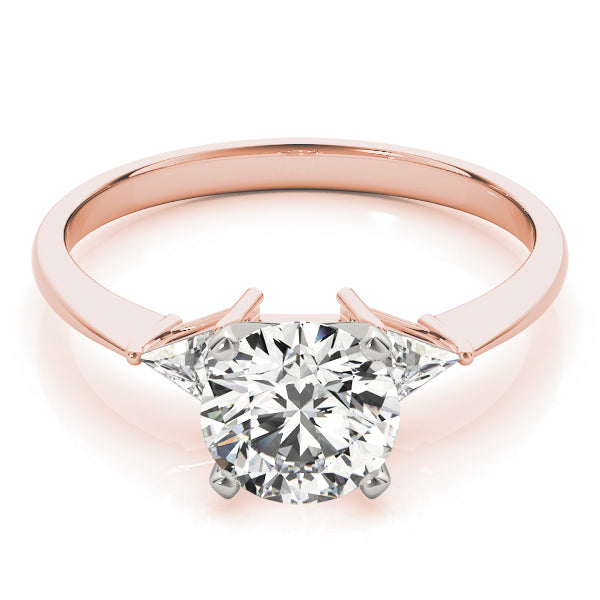 Trillion Three-Stone Diamond Engagement Ring · 0.20 ct tw