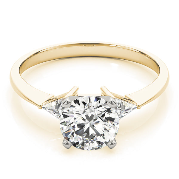 Trillion Three-Stone Diamond Engagement Ring · 0.20 ct tw