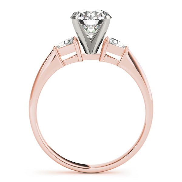 Trillion Three-Stone Diamond Engagement Ring · 0.20 ct tw