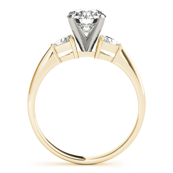 Trillion Three-Stone Diamond Engagement Ring · 0.20 ct tw