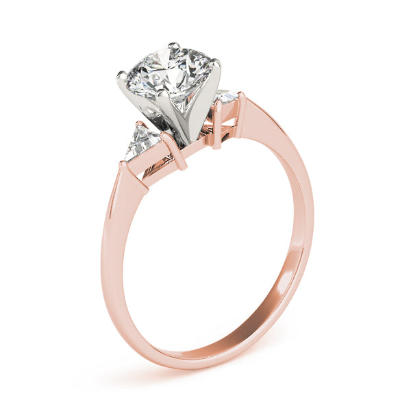 Trillion Three-Stone Diamond Engagement Ring · 0.20 ct tw
