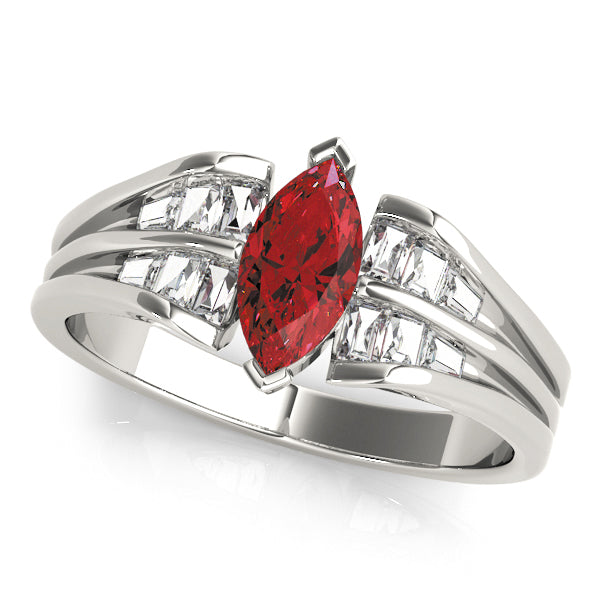 Marquise Gemstone Fashion Ring · 0.44 ct tw