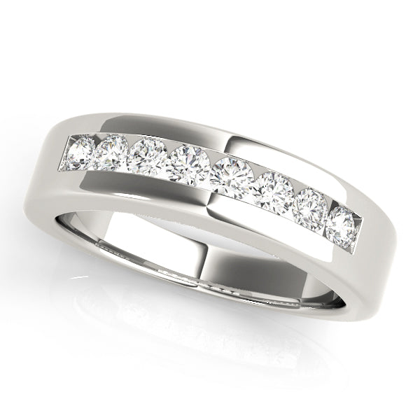 Channel Set Diamond Wedding Band · 0.40 ct tw
