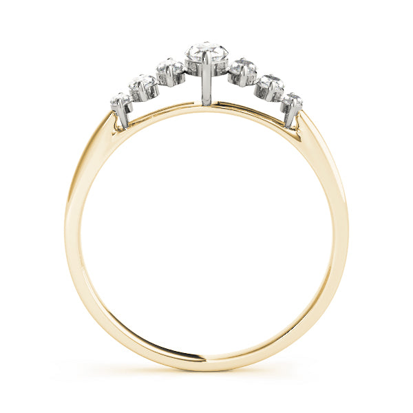 Marquise Fancy Shape Diamond Wedding Band · 0.50 ct tw